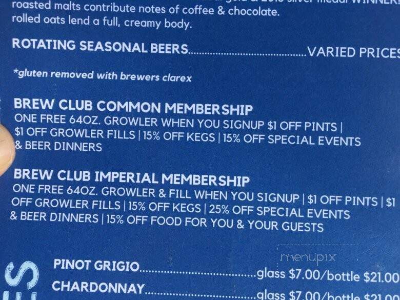 Blue Corn Cafe & Brewery - Santa Fe, NM menu_pic