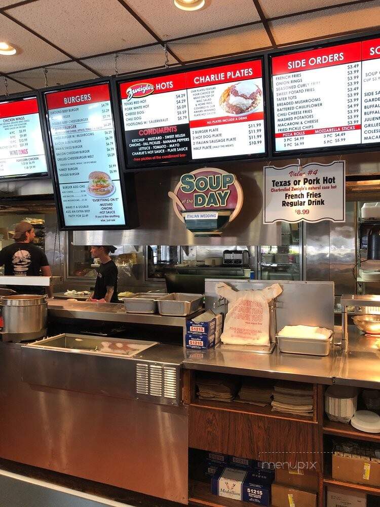 Charlie Riedel's Fast Food - Webster, NY menu_pic
