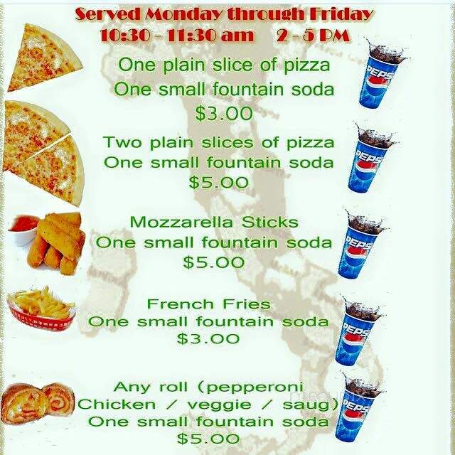 Cold Spring Pizza - Cold Spring, NY menu_pic