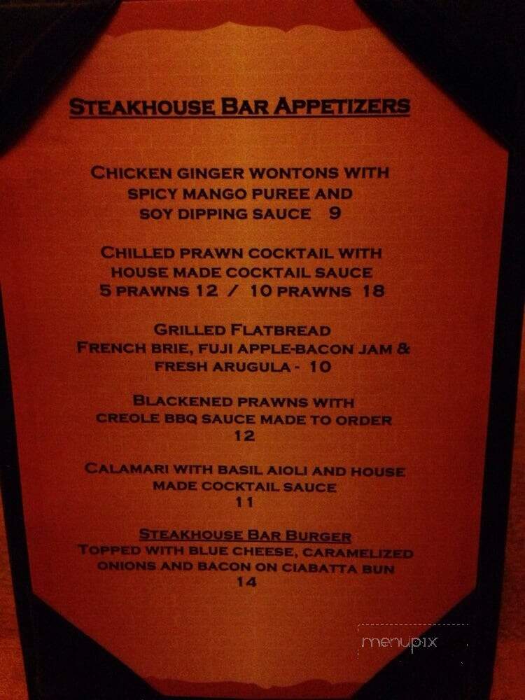 5th Street Steak House - Chico, CA menu_pic