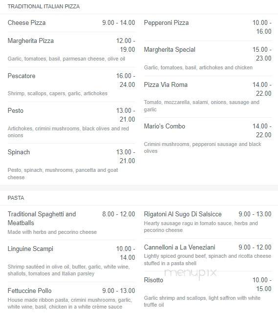Via Roma Pizzeria - Rocklin, CA menu_pic