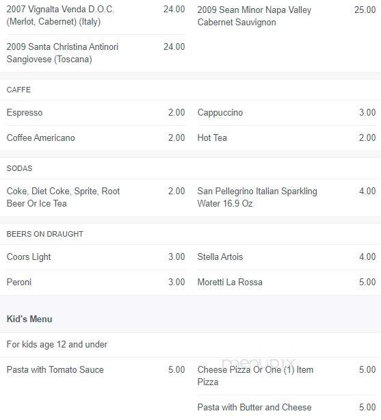 Via Roma Pizzeria - Rocklin, CA menu_pic