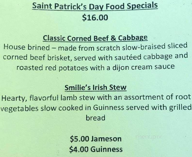 Chicora Alley Fire House - Travelers Rest, SC menu_pic