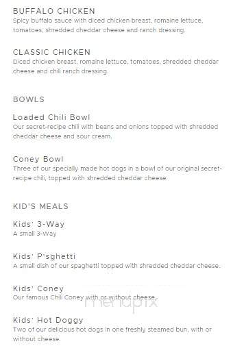 Skyline Chili - Brookville, IN menu_pic