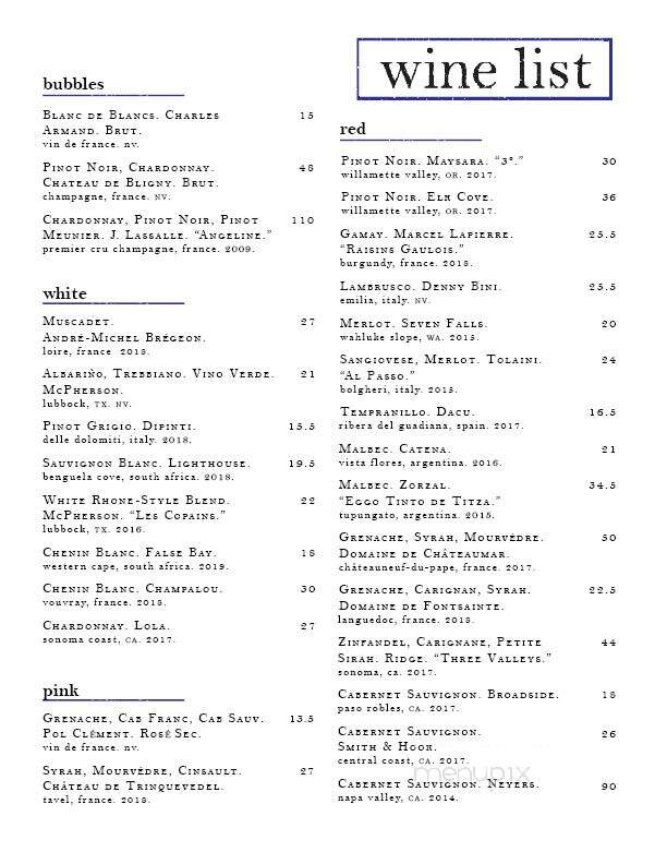 Rodina - Cedar Rapids, IA menu_pic