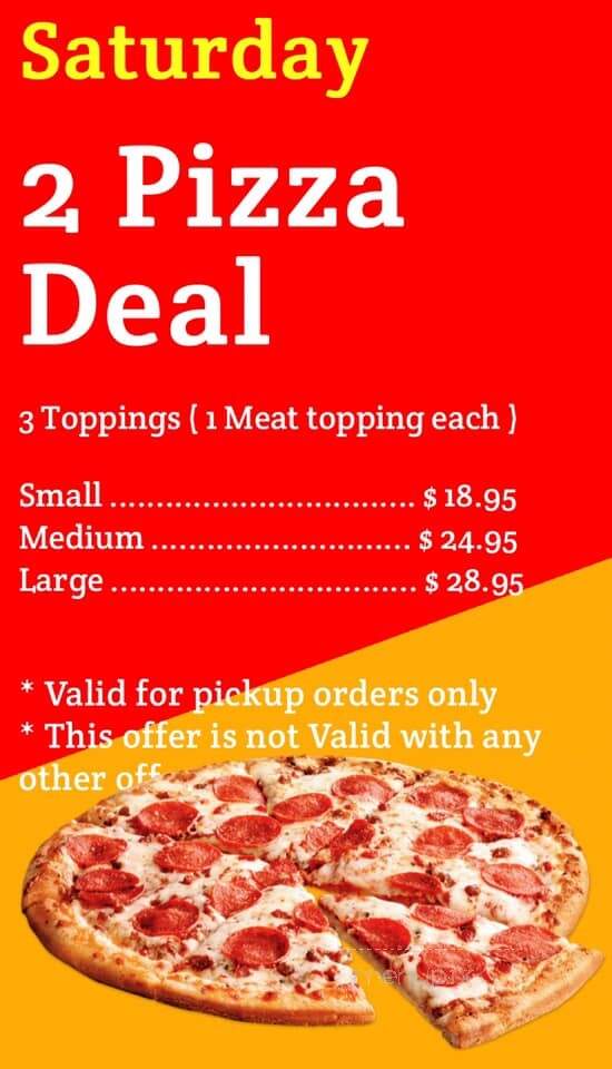Big Bite Pizza - Pitt Meadows, BC menu_pic