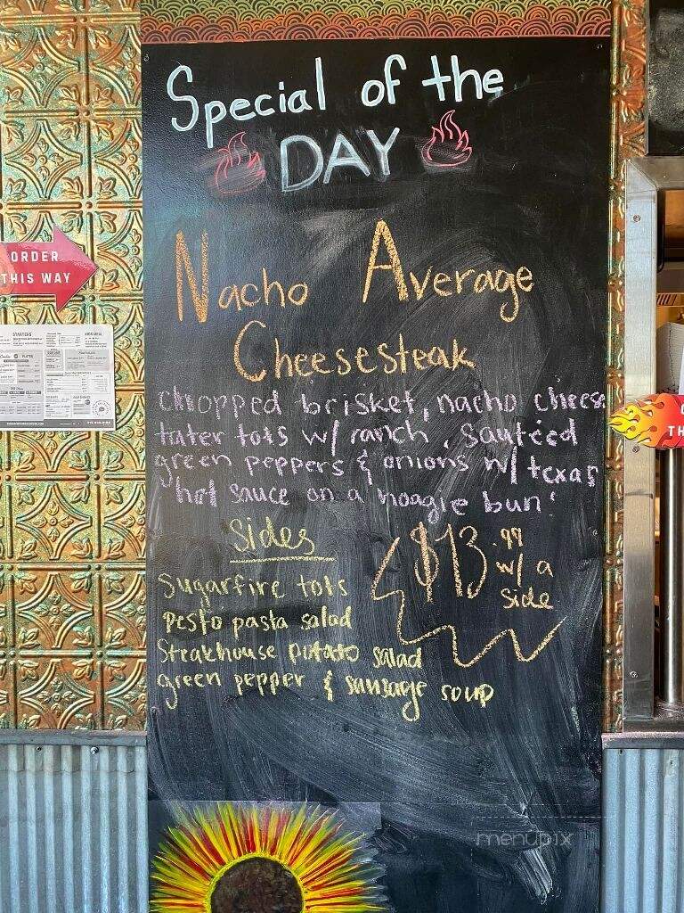 Sugarfire - Cedar Rapids, IA menu_pic