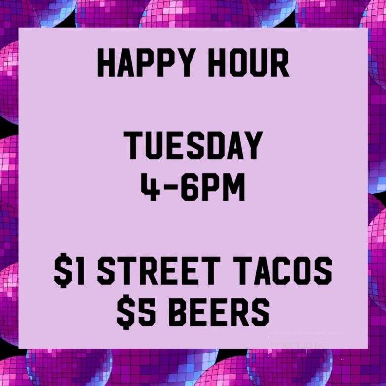 Mujeres Brew House - San Diego, CA menu_pic
