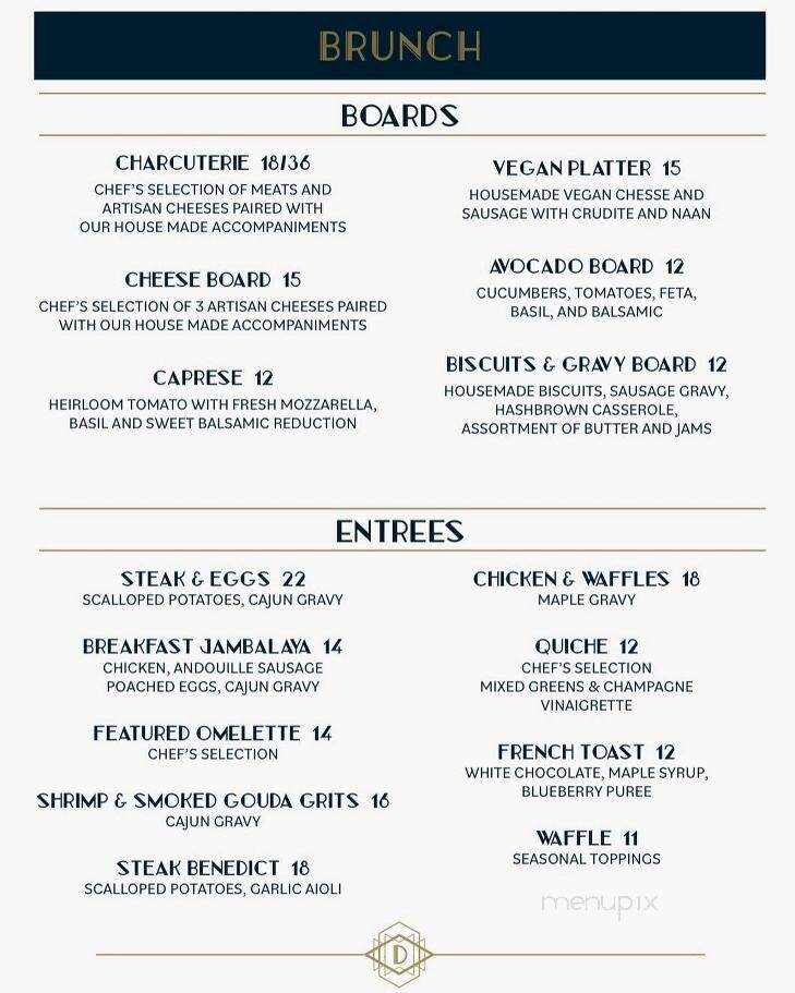 The District - Jacksonville, FL menu_pic