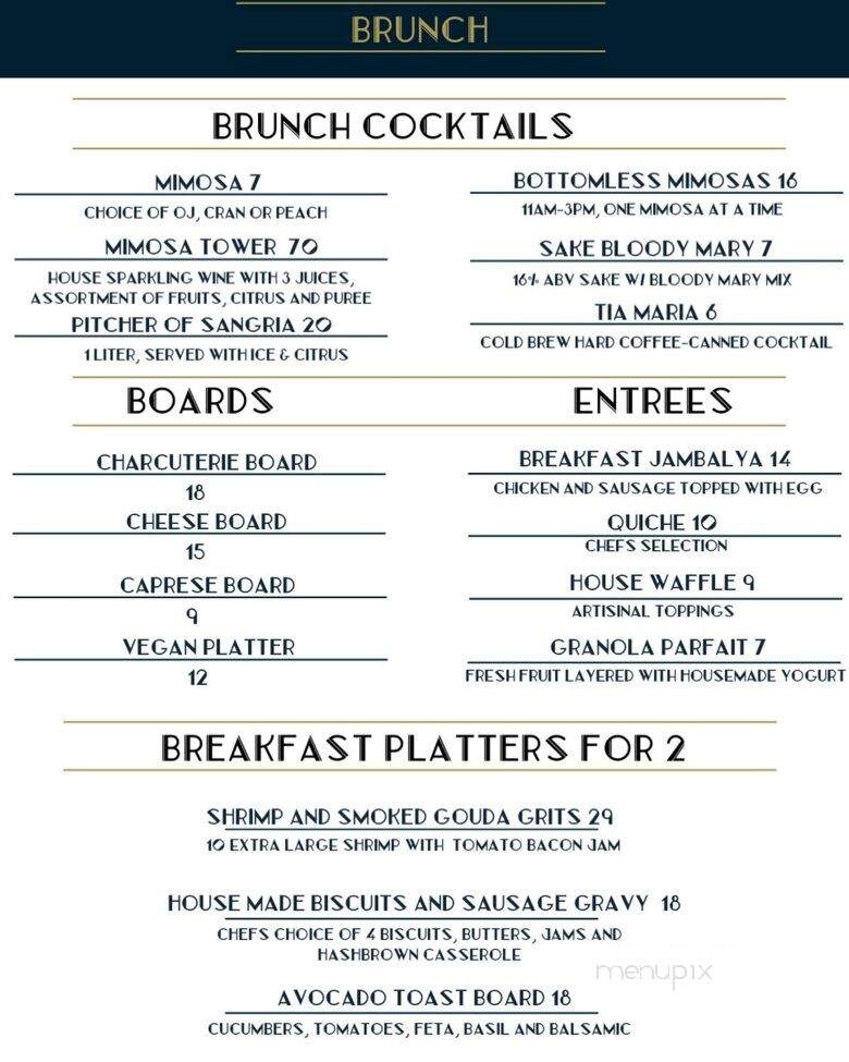 The District - Jacksonville, FL menu_pic