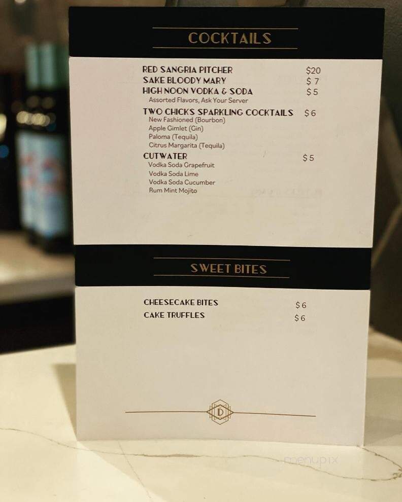 The District - Jacksonville, FL menu_pic