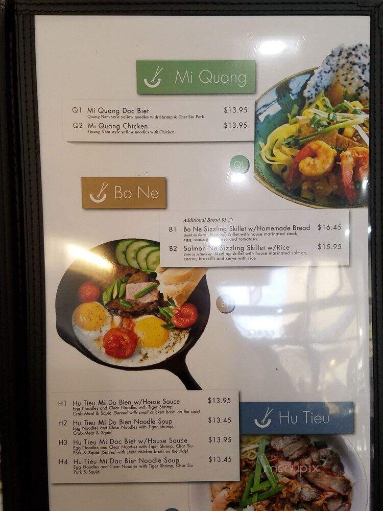 Saigon Brothers - Woodland Hills, CA menu_pic