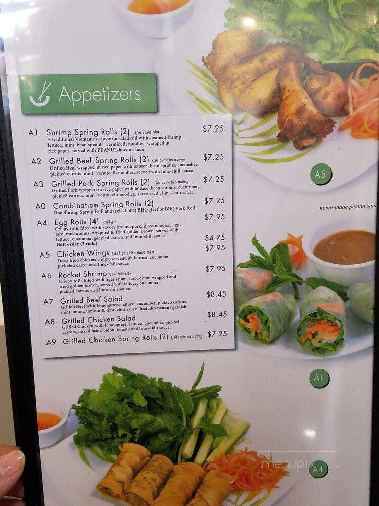 Saigon Brothers - Woodland Hills, CA menu_pic