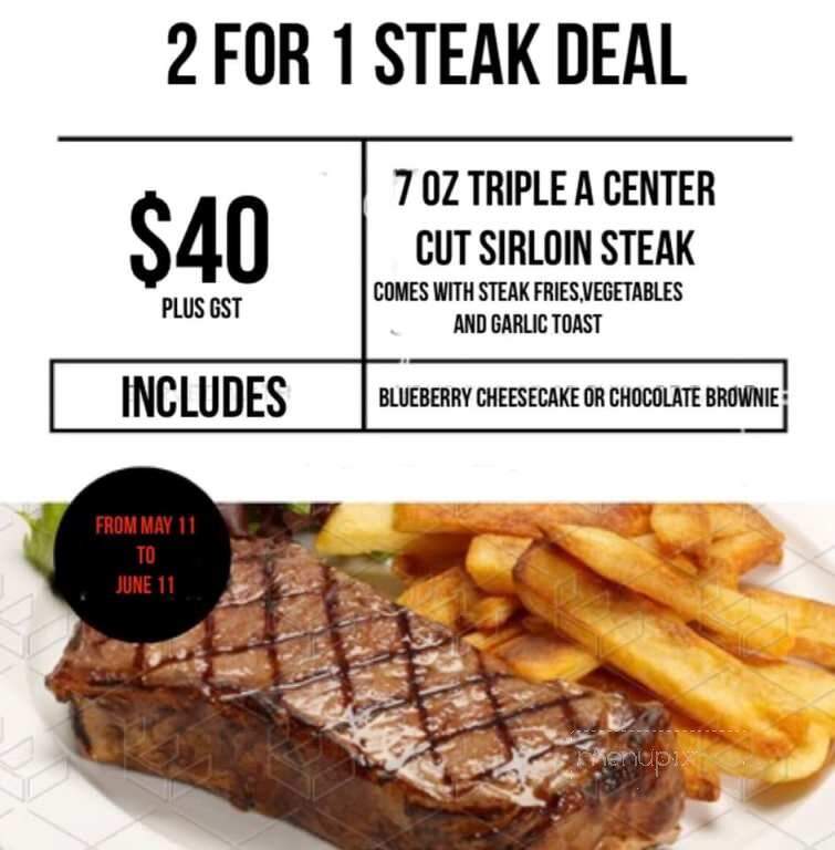 Achti's Steak & Pizza - Redwater, AB menu_pic