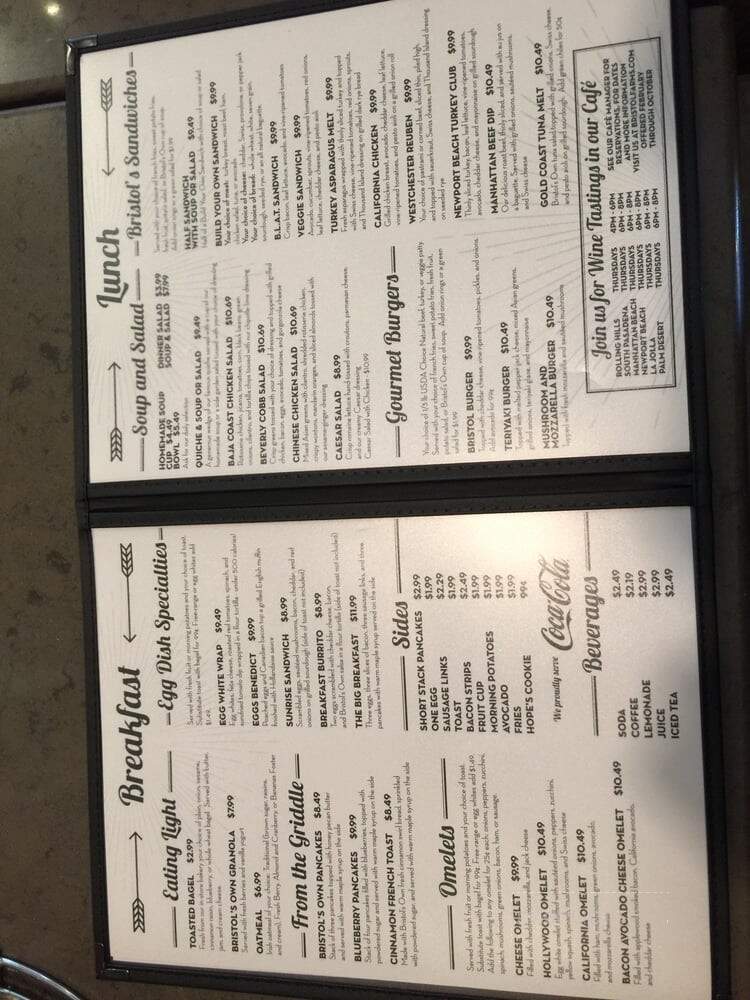 Bristol Farms Cafe - Rolling Hills Estates, CA menu_pic