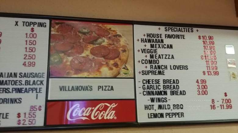 Villanova's Pizza - New Braunfels, TX