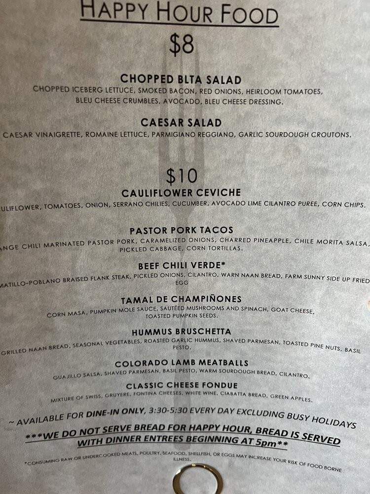 The Twisted Fork - Reno, NV menu_pic