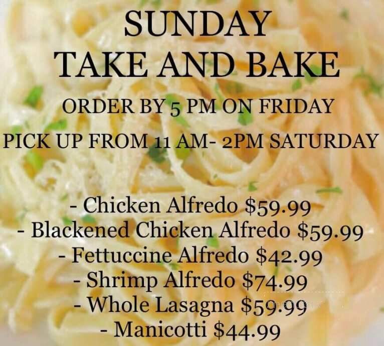 Pasta Grill - Conway, AR menu_pic