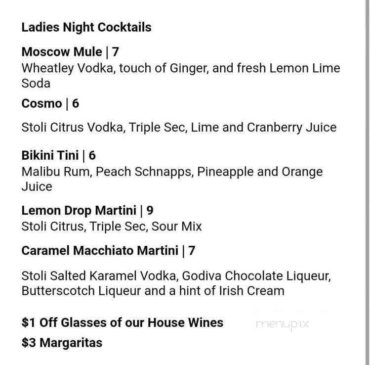 The Bridge Restaurant - Sidney, OH menu_pic