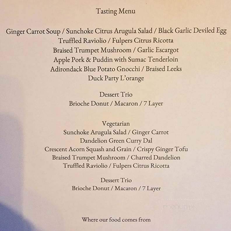 12 Farms Restaurant - Hightstown, NJ menu_pic