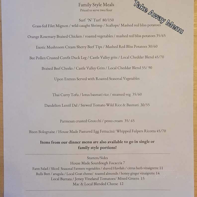 12 Farms Restaurant - Hightstown, NJ menu_pic