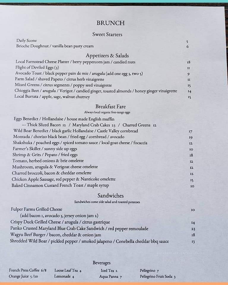 12 Farms Restaurant - Hightstown, NJ menu_pic