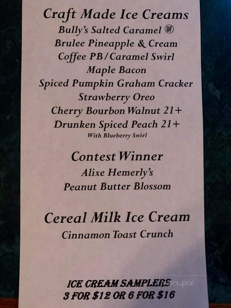 Bully's Restaurant & Pub - Columbia, PA menu_pic