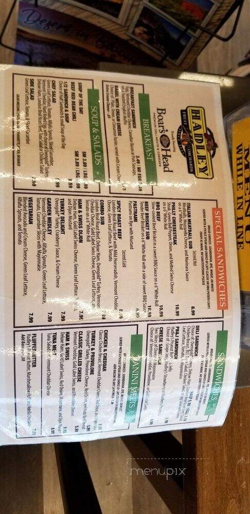 Hadley's Fruit Orchard - Cabazon, CA menu_pic