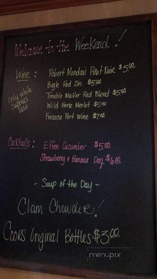 Mahogany's - Visalia, CA menu_pic