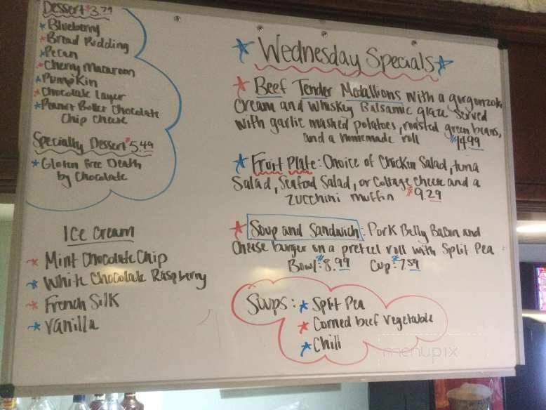 Mint Cafe - Wausau, WI menu_pic