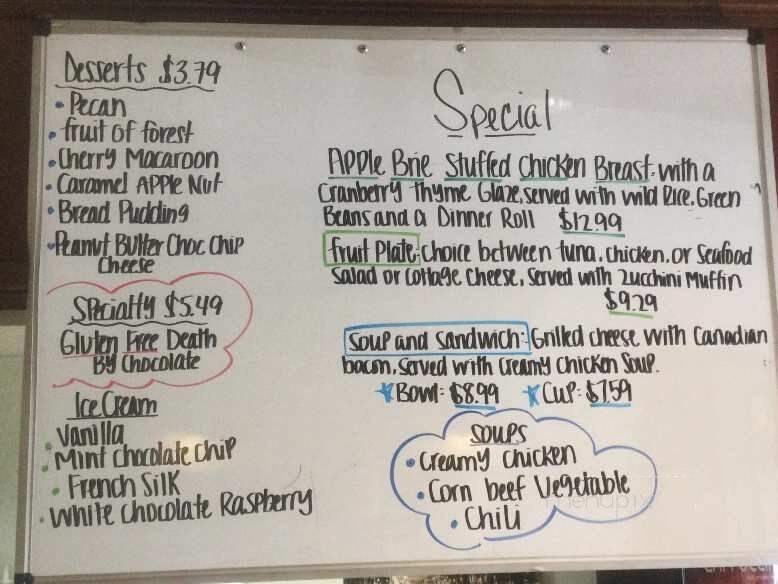Mint Cafe - Wausau, WI menu_pic