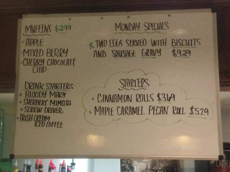 Mint Cafe - Wausau, WI menu_pic