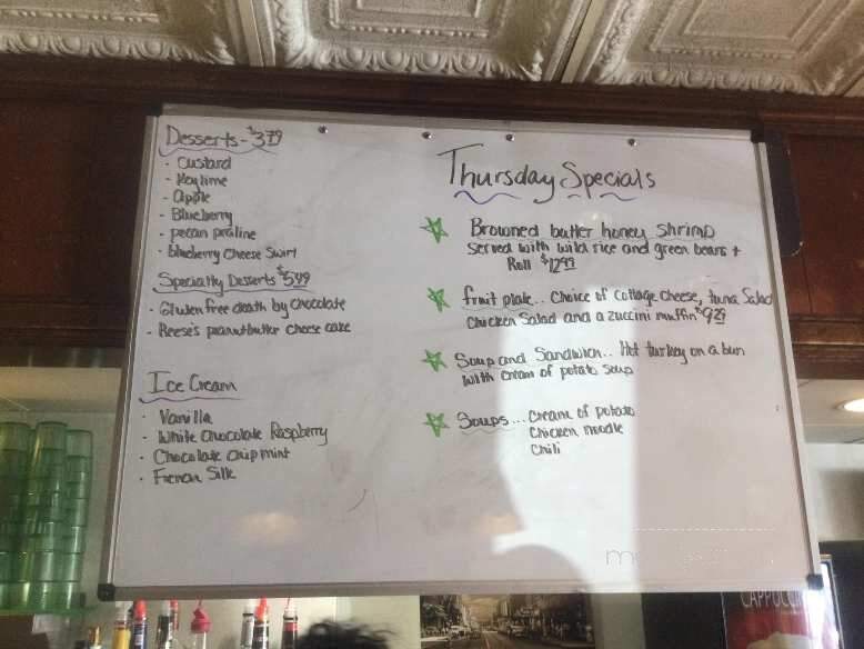 Mint Cafe - Wausau, WI menu_pic