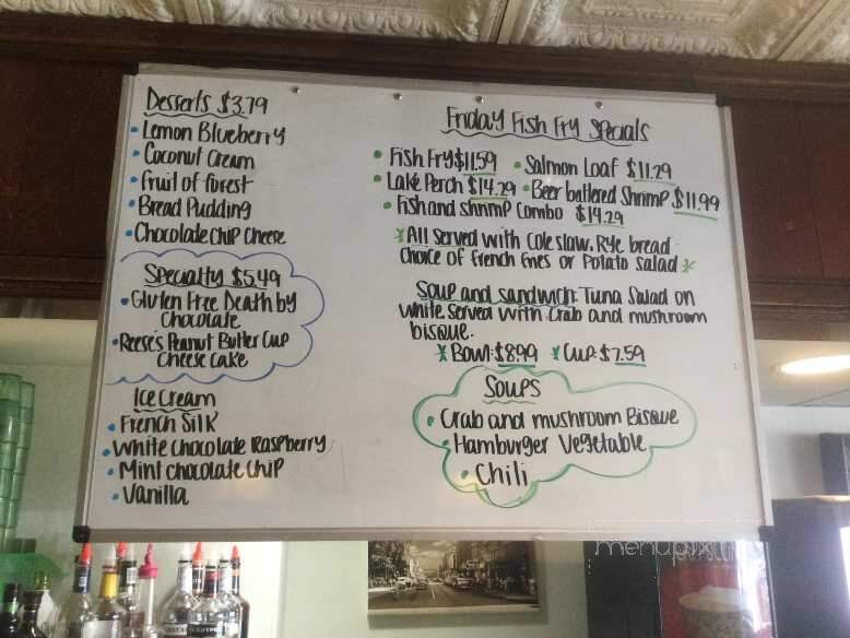 Mint Cafe - Wausau, WI menu_pic