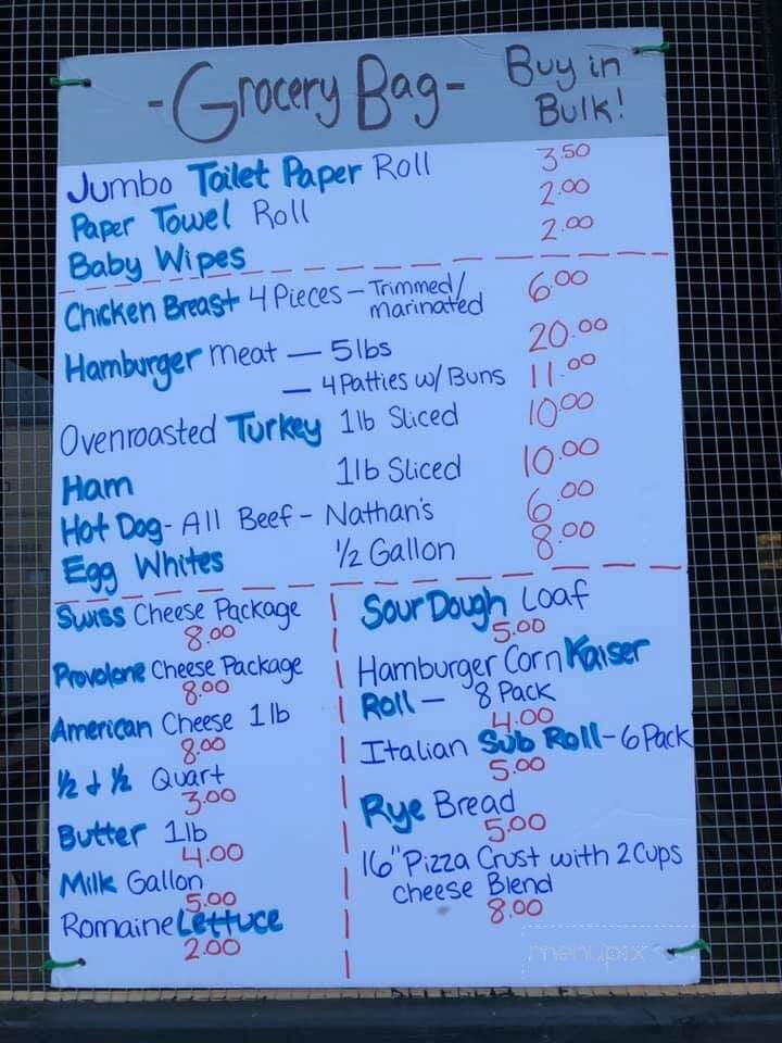 Johnny B's - Dahlonega, GA menu_pic