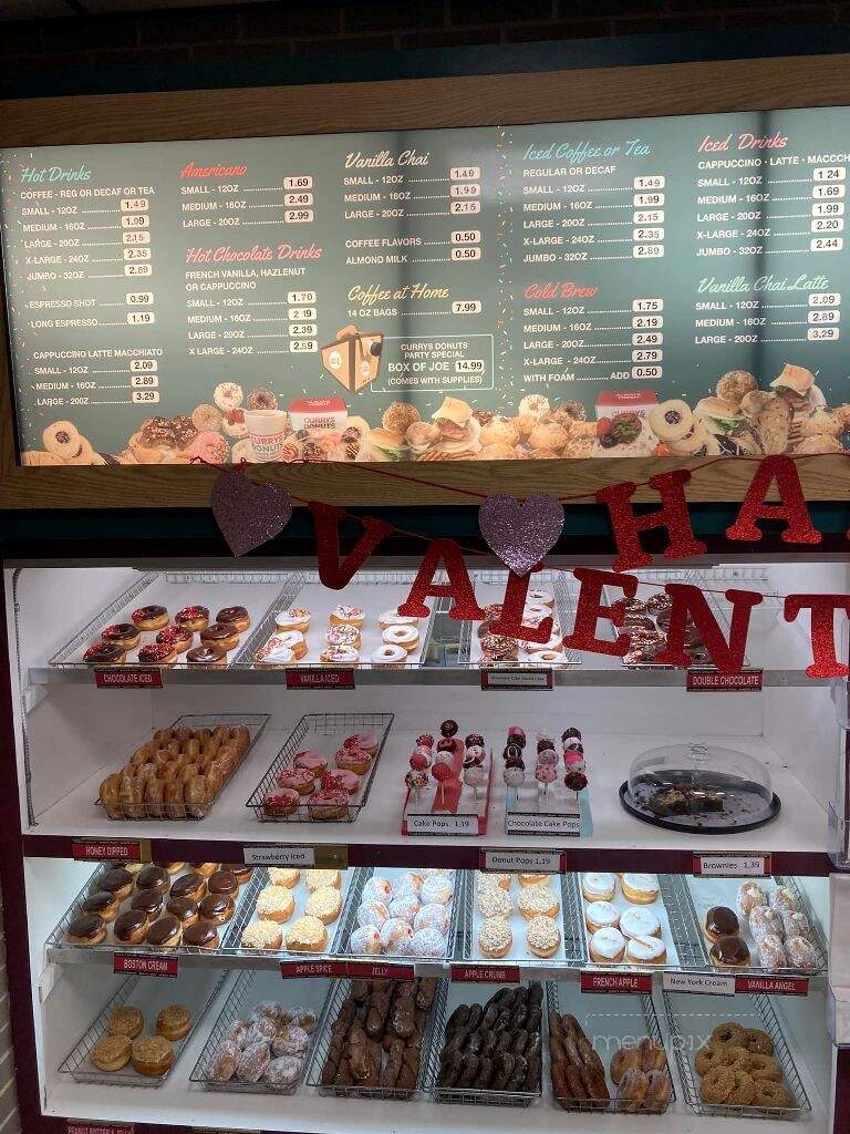 Curry Donuts - Dallas, PA menu_pic