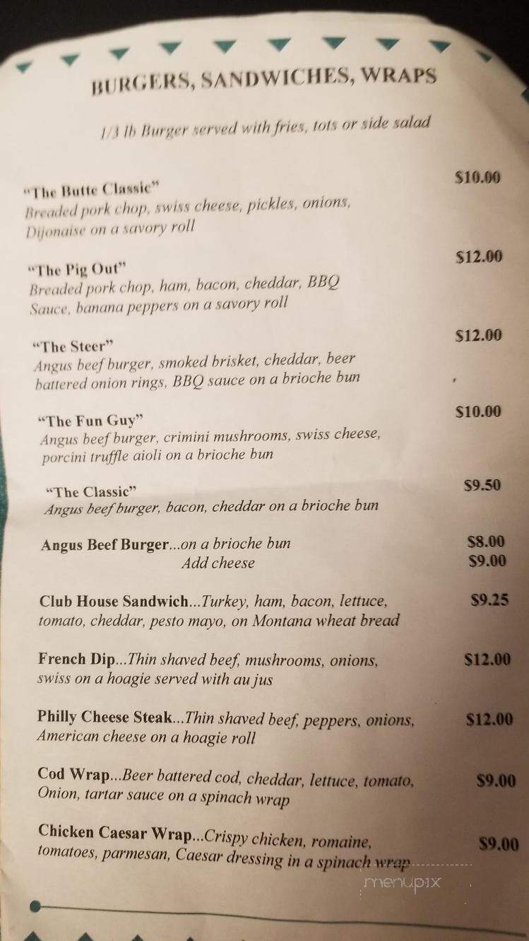 Vfw Lounge - Whitefish, MT menu_pic