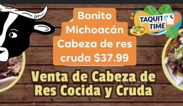 El Bonito Michoacan - Kansas City, KS menu_pic