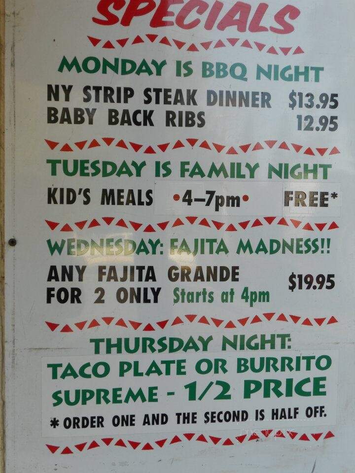 Polli's Mexican Restaurant - Makawao, HI menu_pic