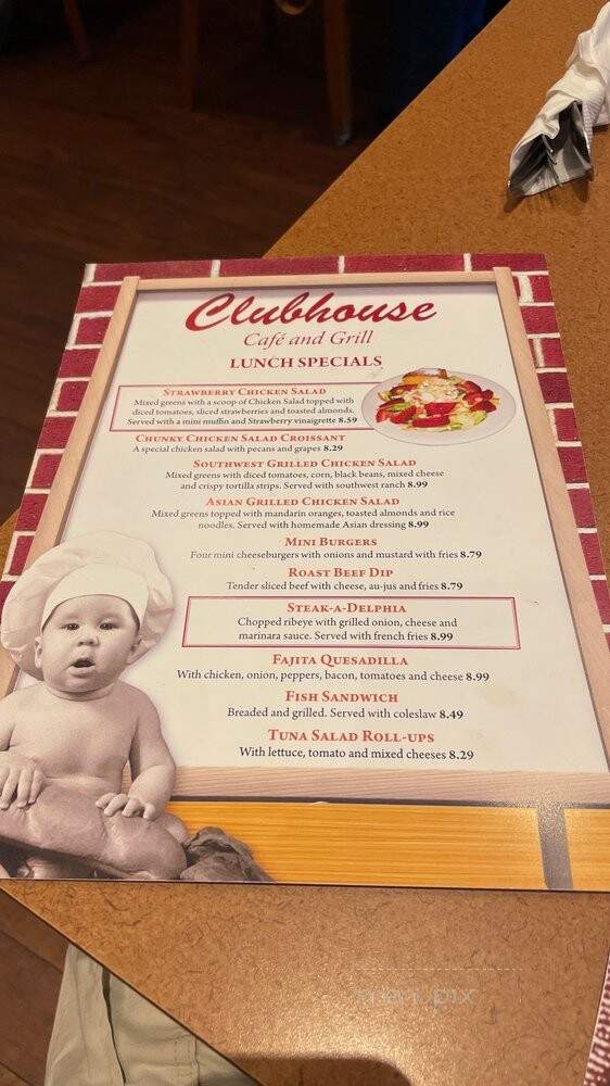 Club House Restaurant - Largo, FL menu_pic