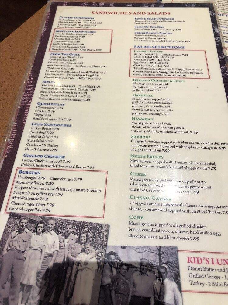Club House Restaurant - Largo, FL menu_pic