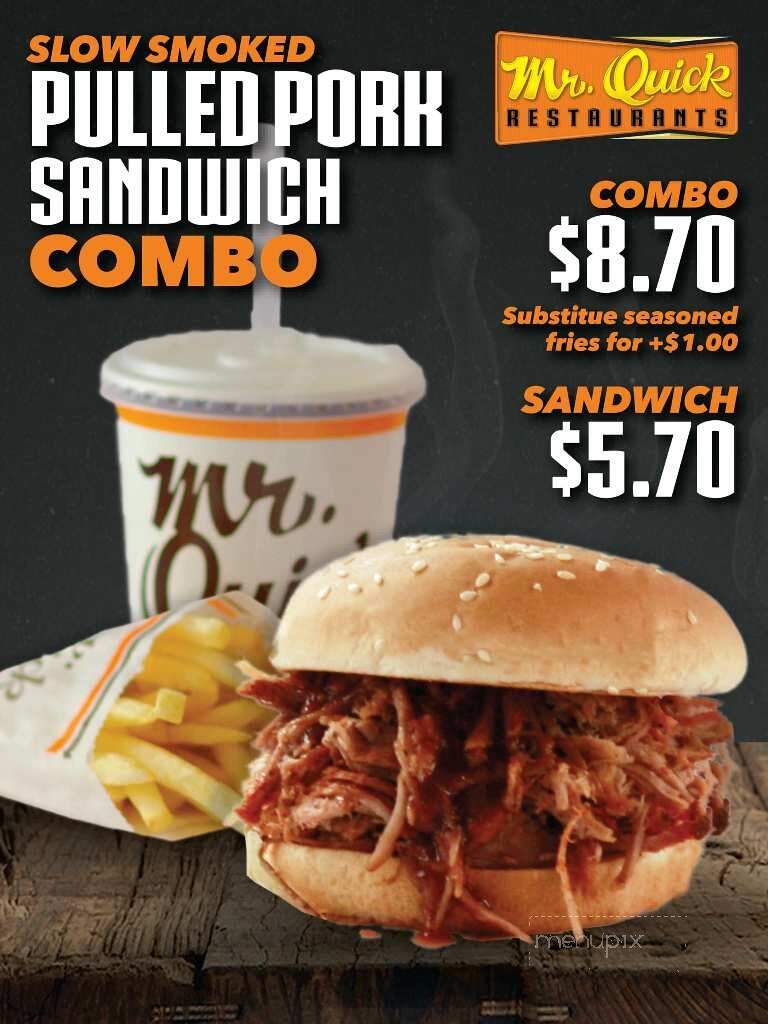 Mr Quick Drive In - Muskegon, MI menu_pic