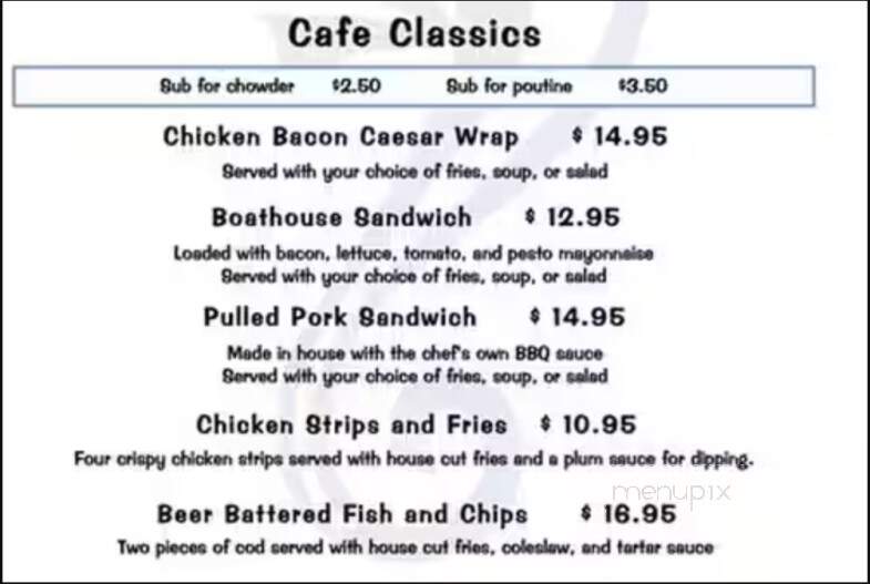 Seahorse Cafe - Central Saanich, BC menu_pic