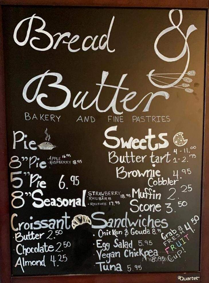 Bread Butter Bakery and Fine Pastries - Kingston, ON