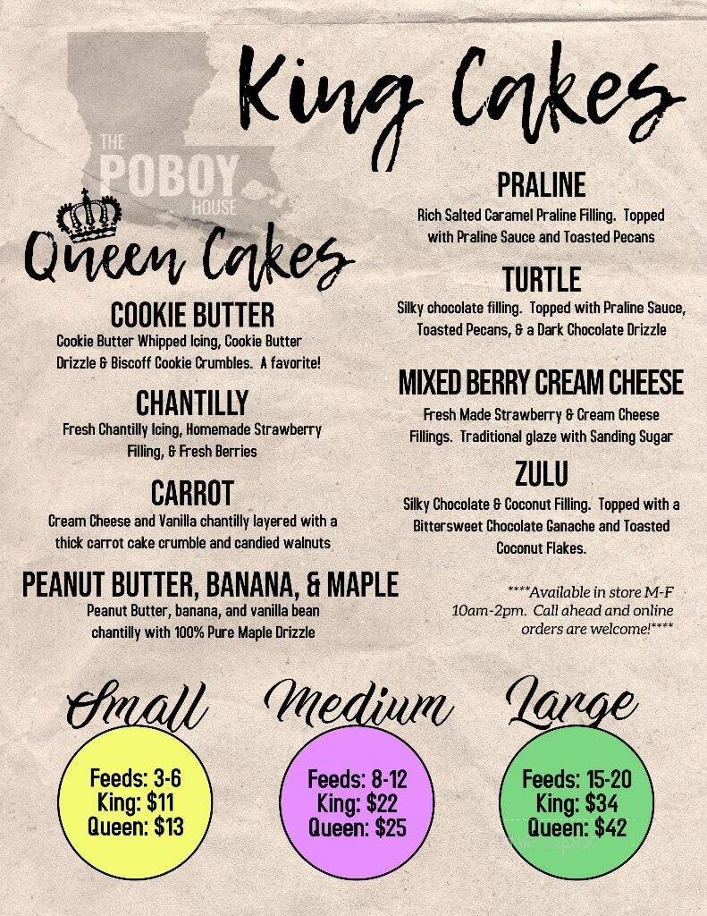 Best Little Poboy House - Port Allen, LA menu_pic