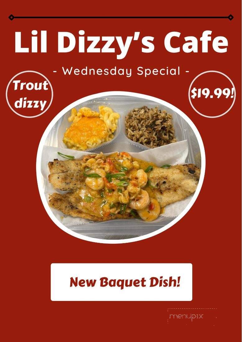 Lil Dizzy's Cafe - New Orleans, LA menu_pic