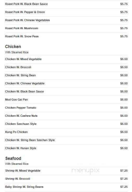 Grand Buffet - Spring Hill, TN menu_pic
