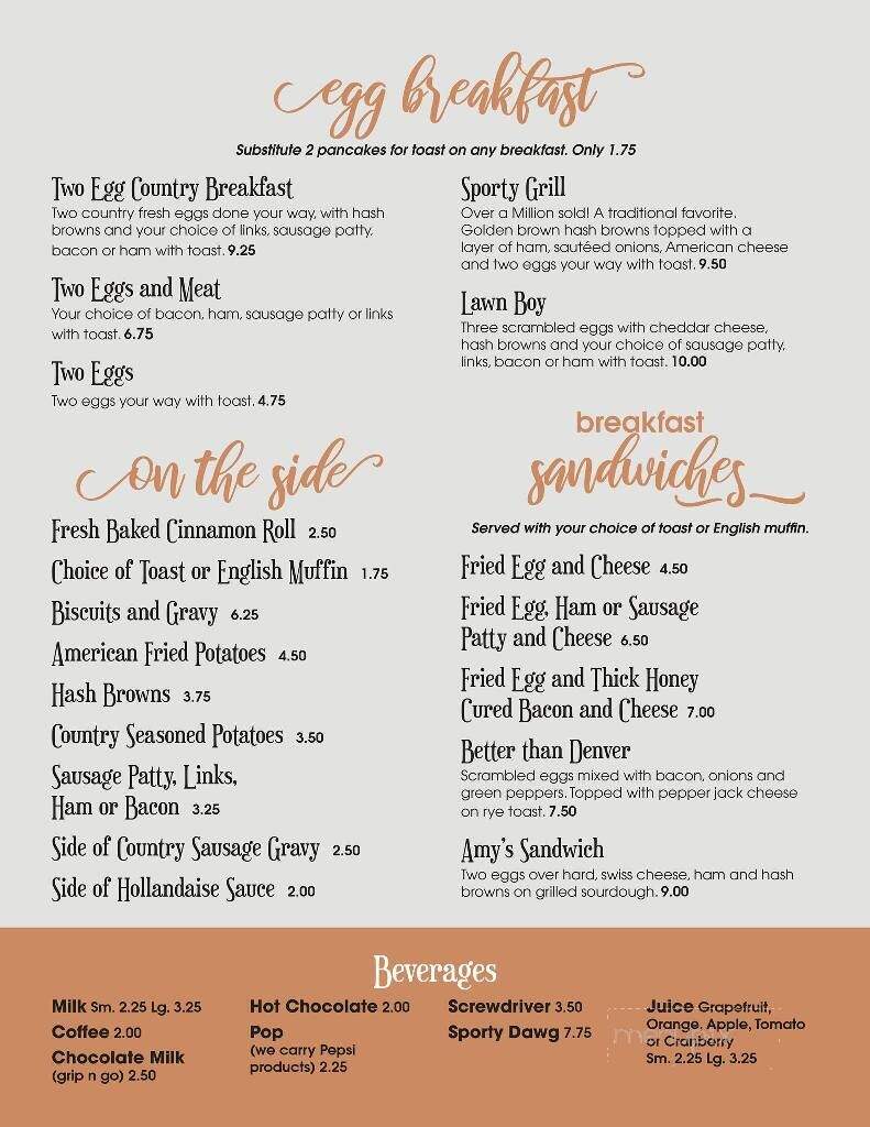 Sportsman's Bar & Grill - Somerset, WI menu_pic