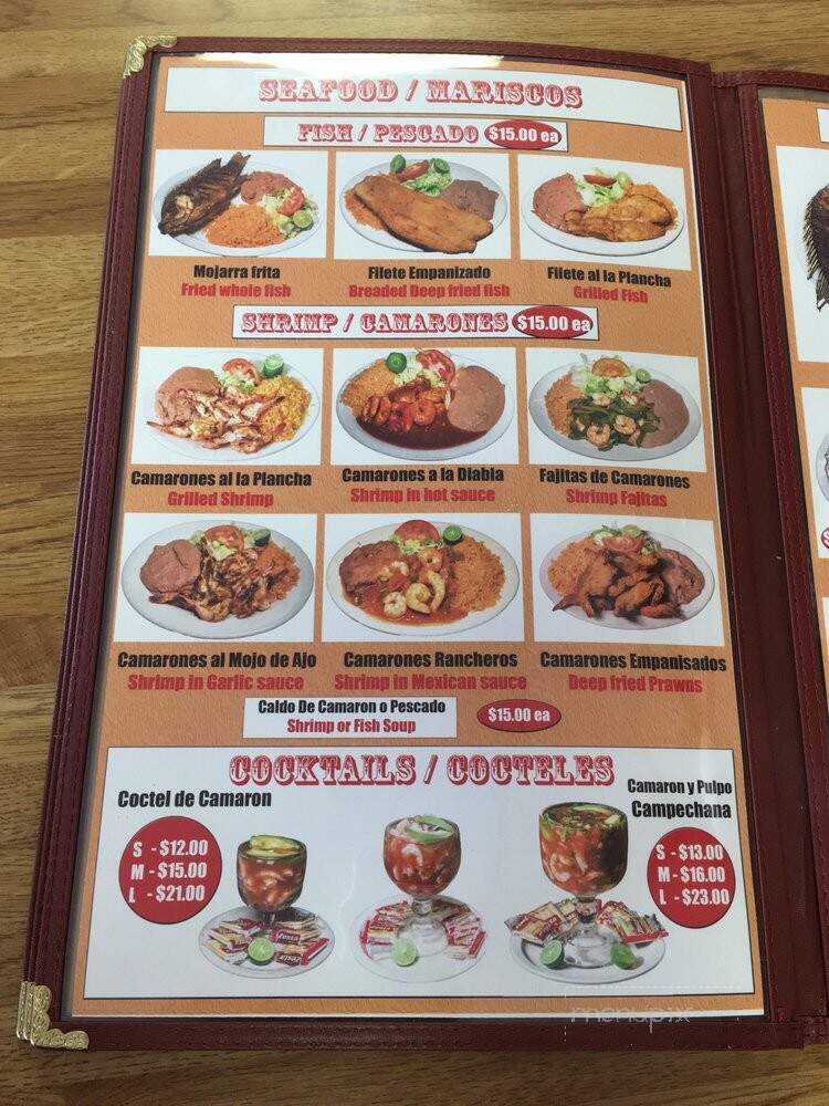 El Molcajete Numero 2 - Lindsay, CA menu_pic