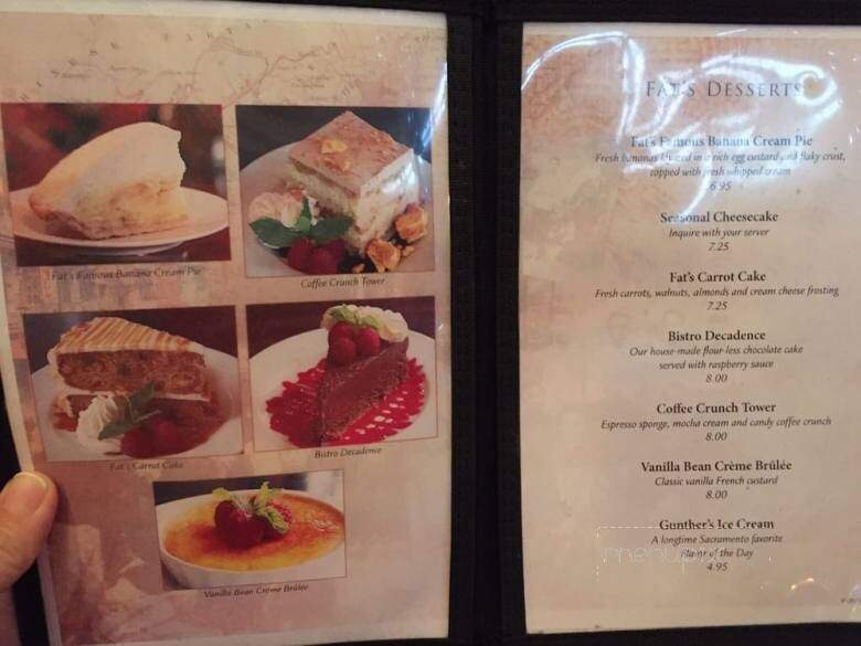 Fat's Asia Bistro & Dim Sum - Folsom, CA menu_pic